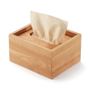 Wooden Tissue Holder for Tabletop Tissue