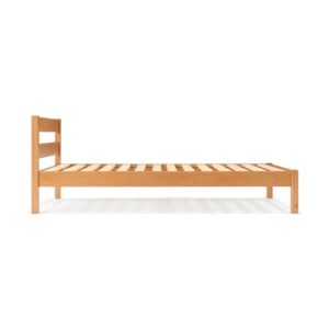 [HD] Rubberwood Wooden Bed - Single