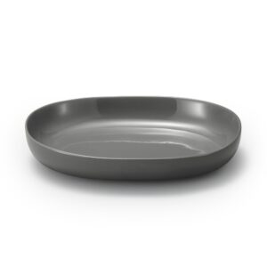 Everyday Tableware Oval Bowl - Gray