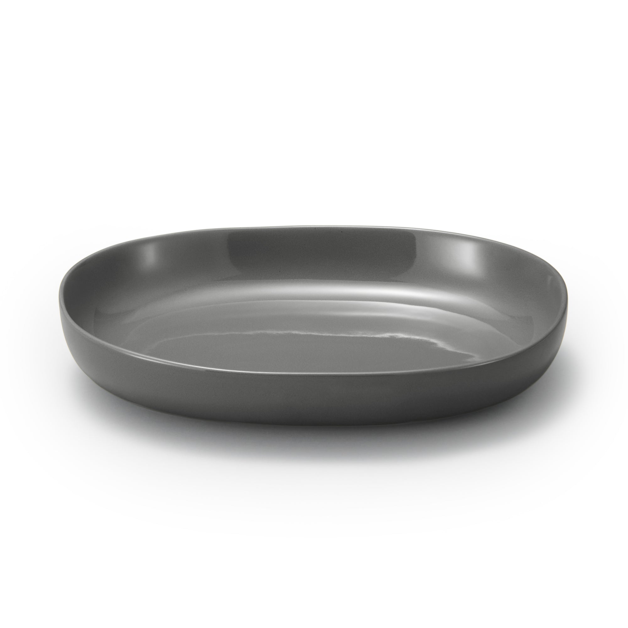 Everyday Tableware Oval Bowl - Gray