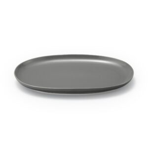 Everyday Tableware Oval Plate Small - Gray