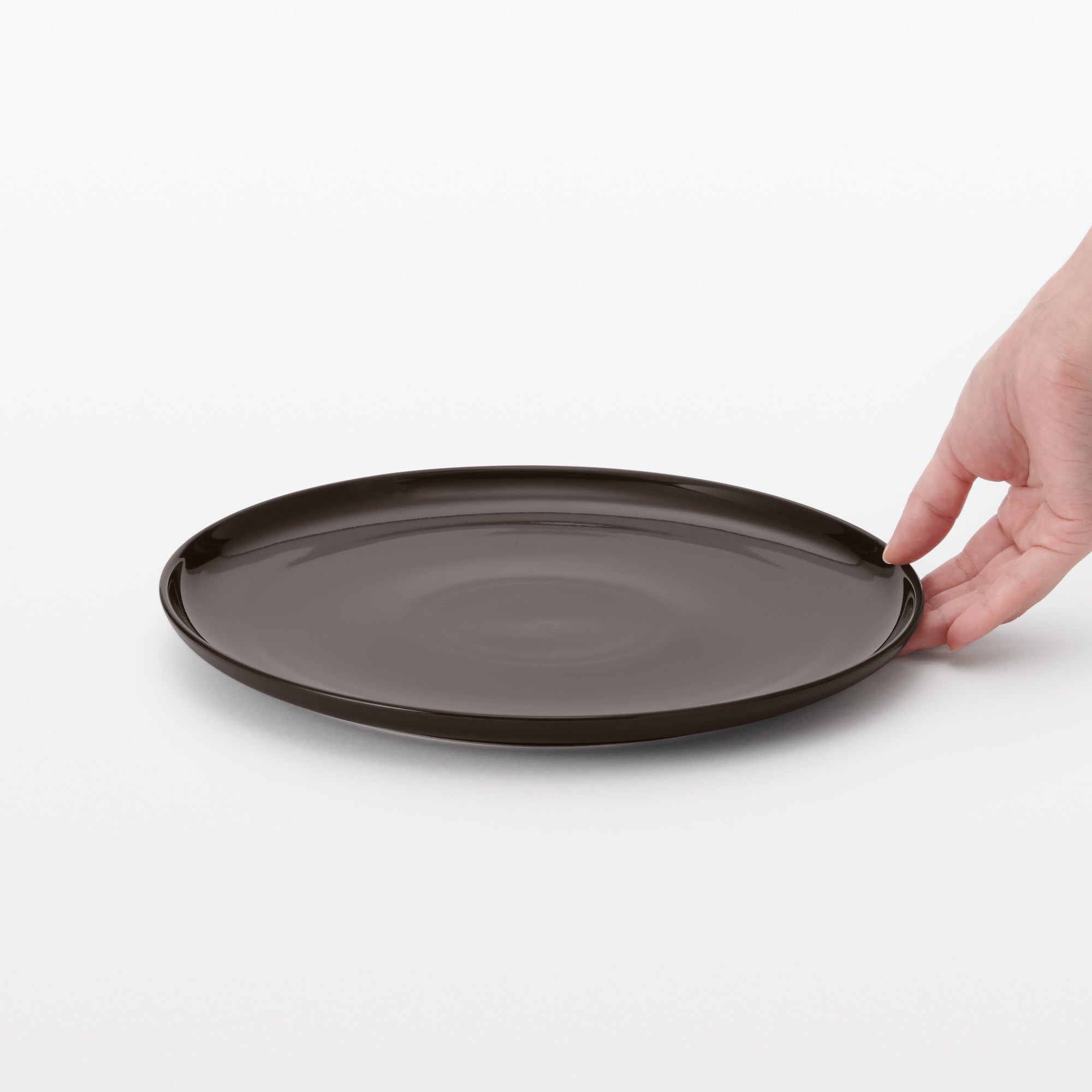 Everyday Tableware Dinner Plate - Dark Brown - Image 6