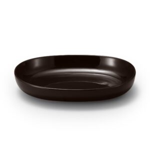 Everyday Tableware Oval Bowl - Dark Brown