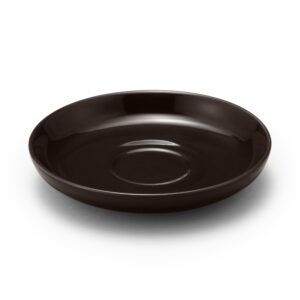Everyday Tableware Demitasse Saucer - Dark Brown