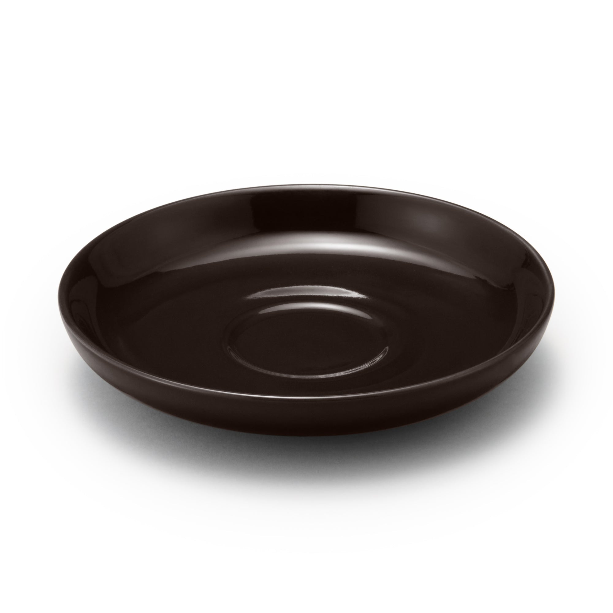 Everyday Tableware Demitasse Saucer - Dark Brown
