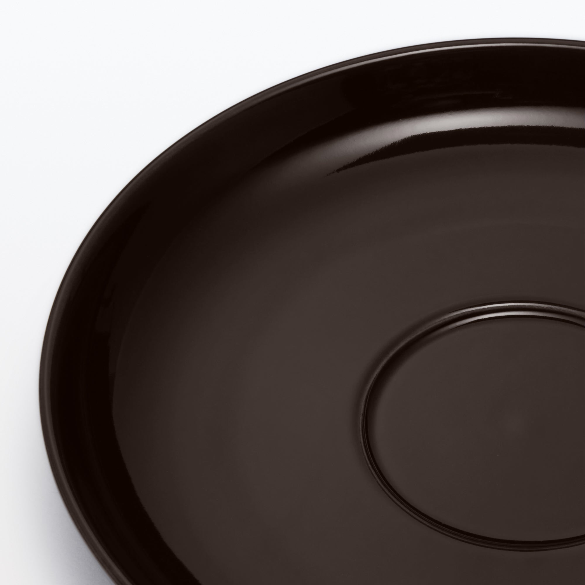 Everyday Tableware Tea Saucer - Dark Brown - Image 5
