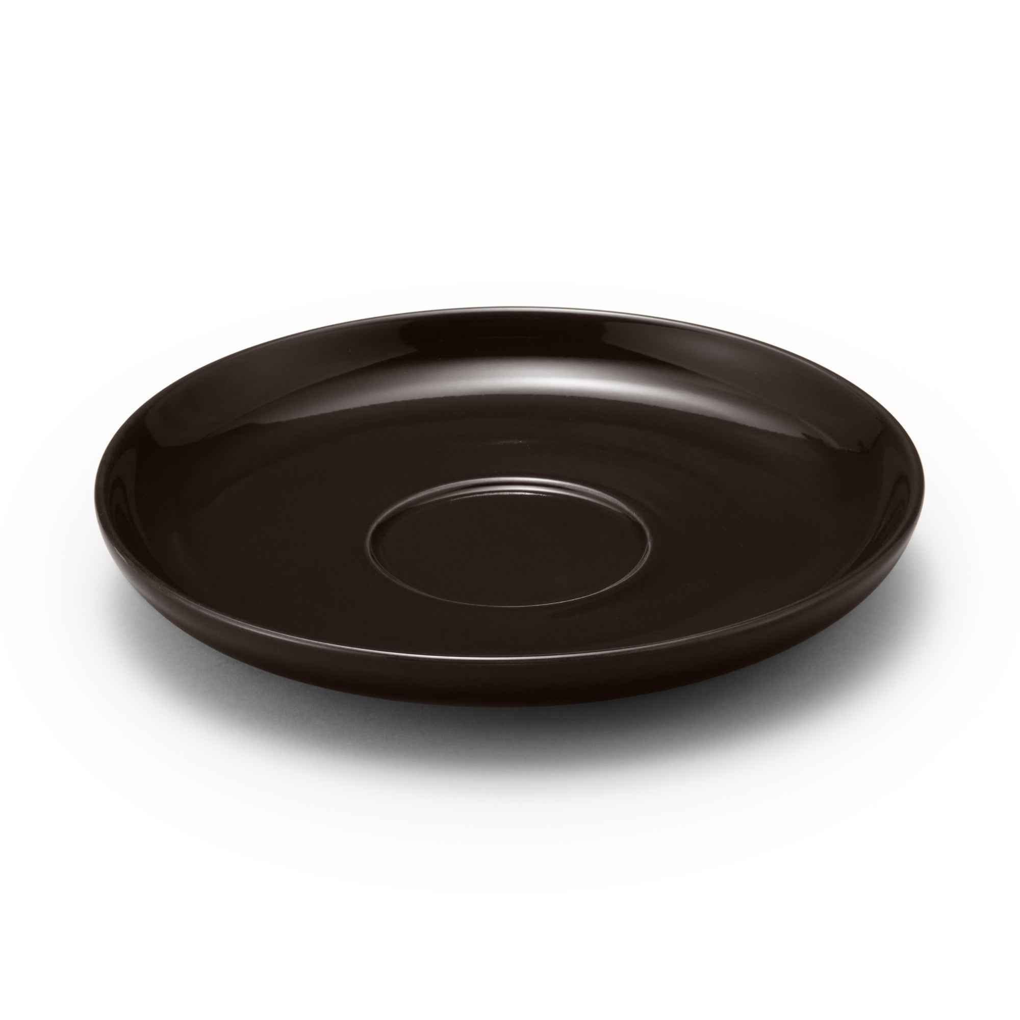 Everyday Tableware Tea Saucer - Dark Brown