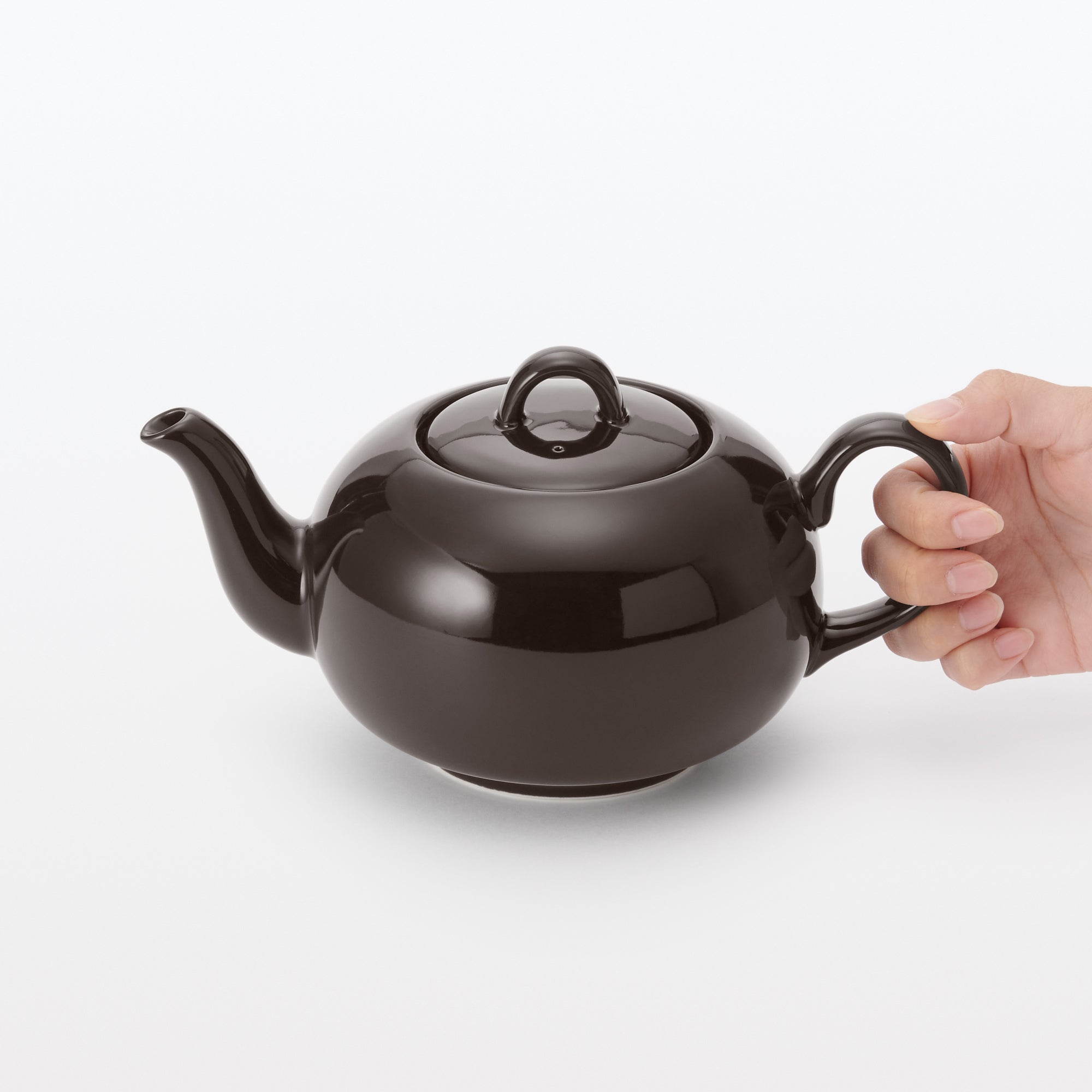 Everyday Tableware Teapot - Dark Brown - Image 8