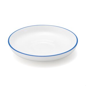 Everyday Tableware Demitasse Saucer - Blue Stripe