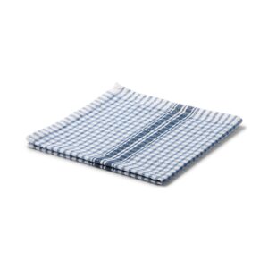 Indian Cotton Multipurpose Cloth - Blue Check