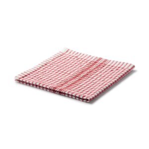 Indian Cotton Multipurpose Cloth - Red Check