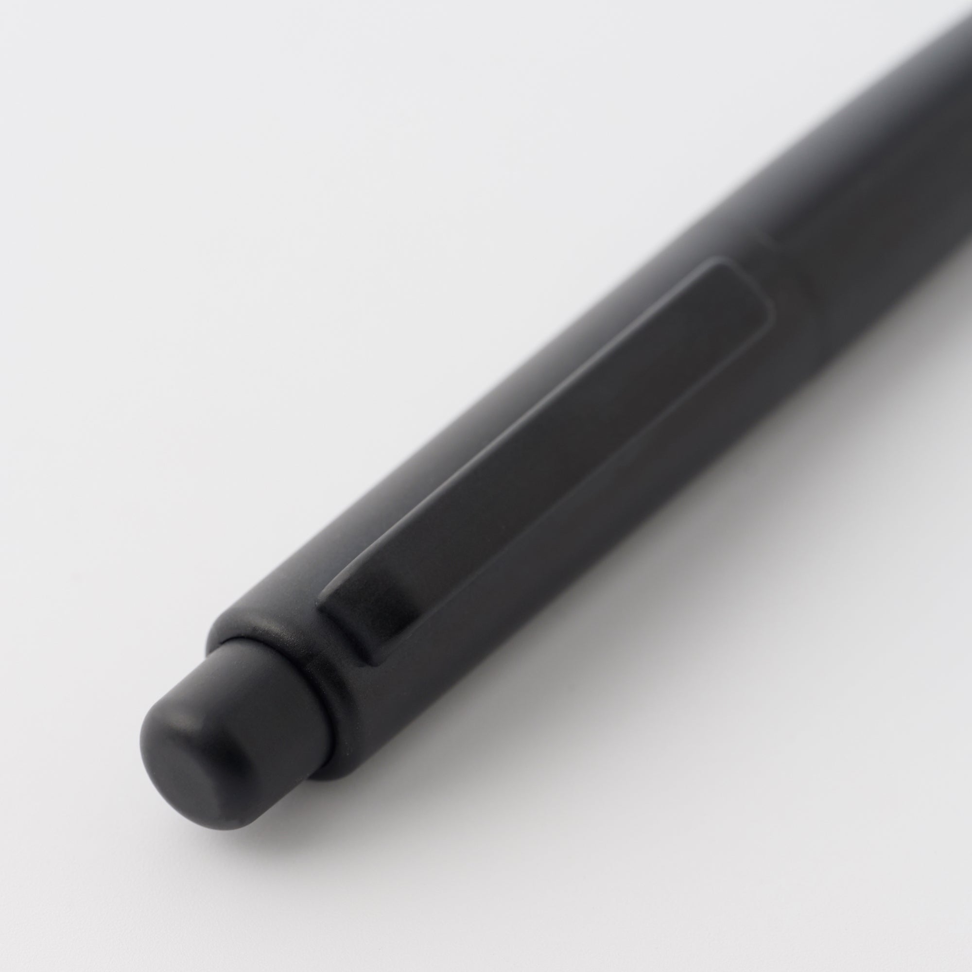 Compact Gel Ink Ballpoint Pen Knock Type 0.5 mm - Black - Image 3