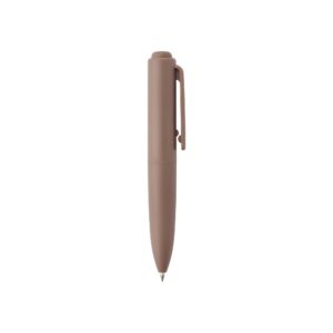 Compact Gel Ink Ballpoint Pen Knock Type 0.5 mm - Brown