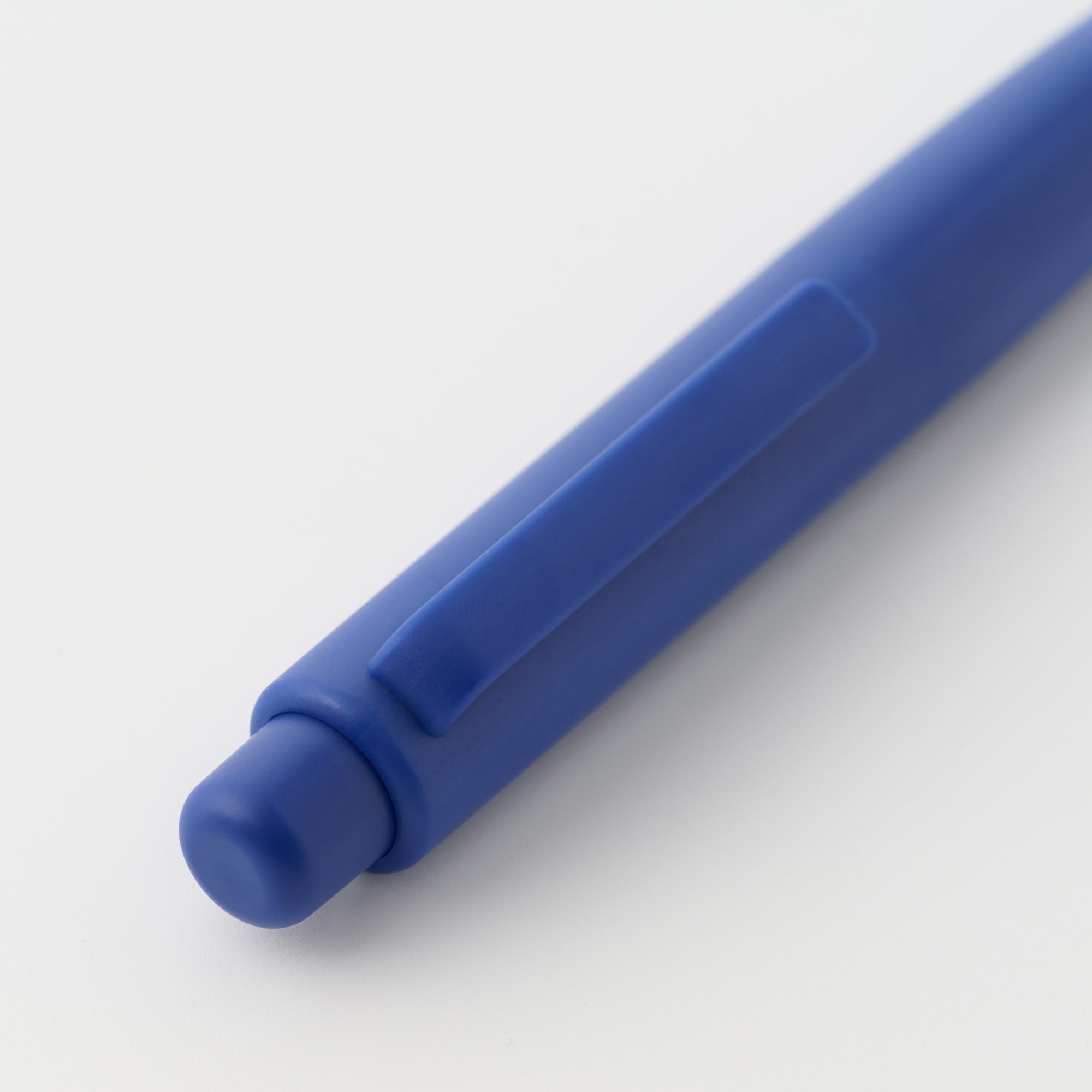 Compact Gel Ink Ballpoint Pen Knock Type 0.5 mm - Blue - Image 3