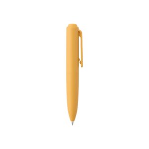 Compact Gel Ink Ballpoint Pen Knock Type 0.5 mm - Yellow