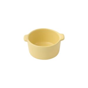 Stoneware Bowl Large dia. 4.5 - Light Yellow