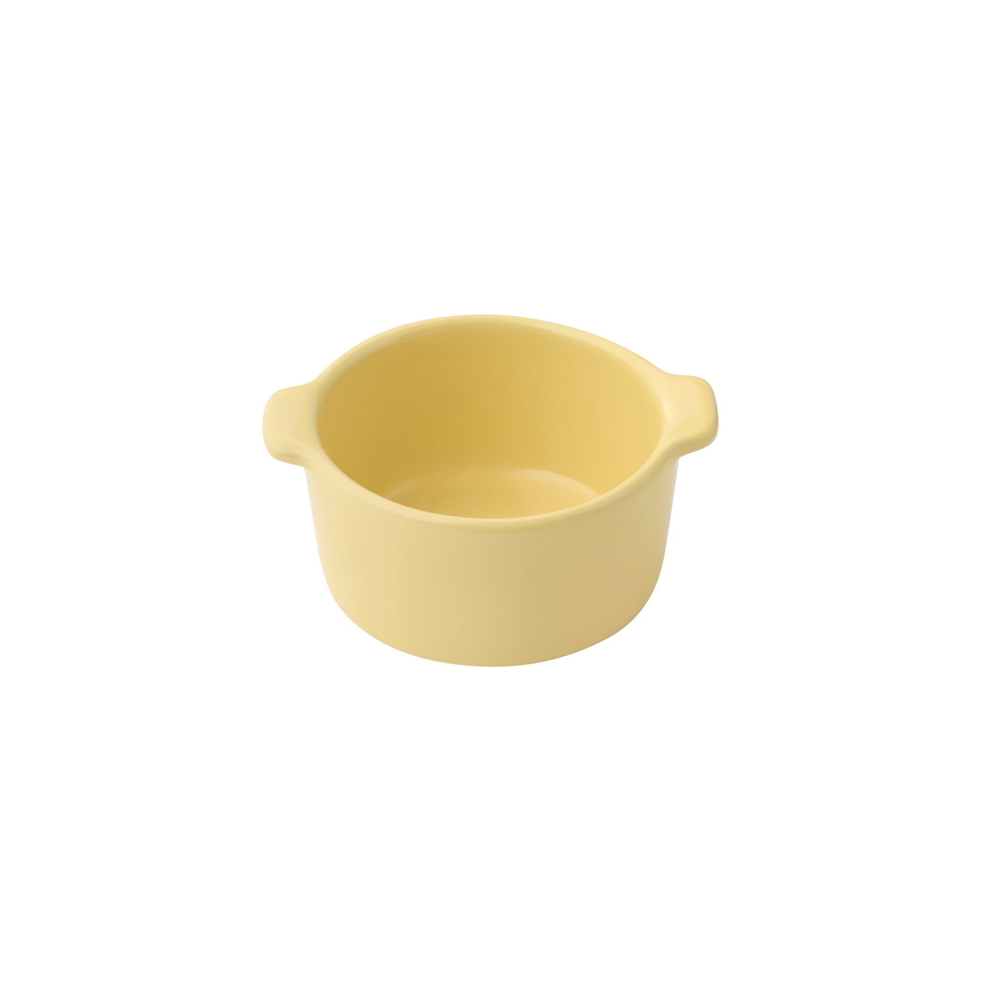 Stoneware Bowl Large dia. 4.5 - Light Yellow