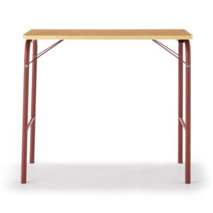 Steel Pipe Table - Burgundy