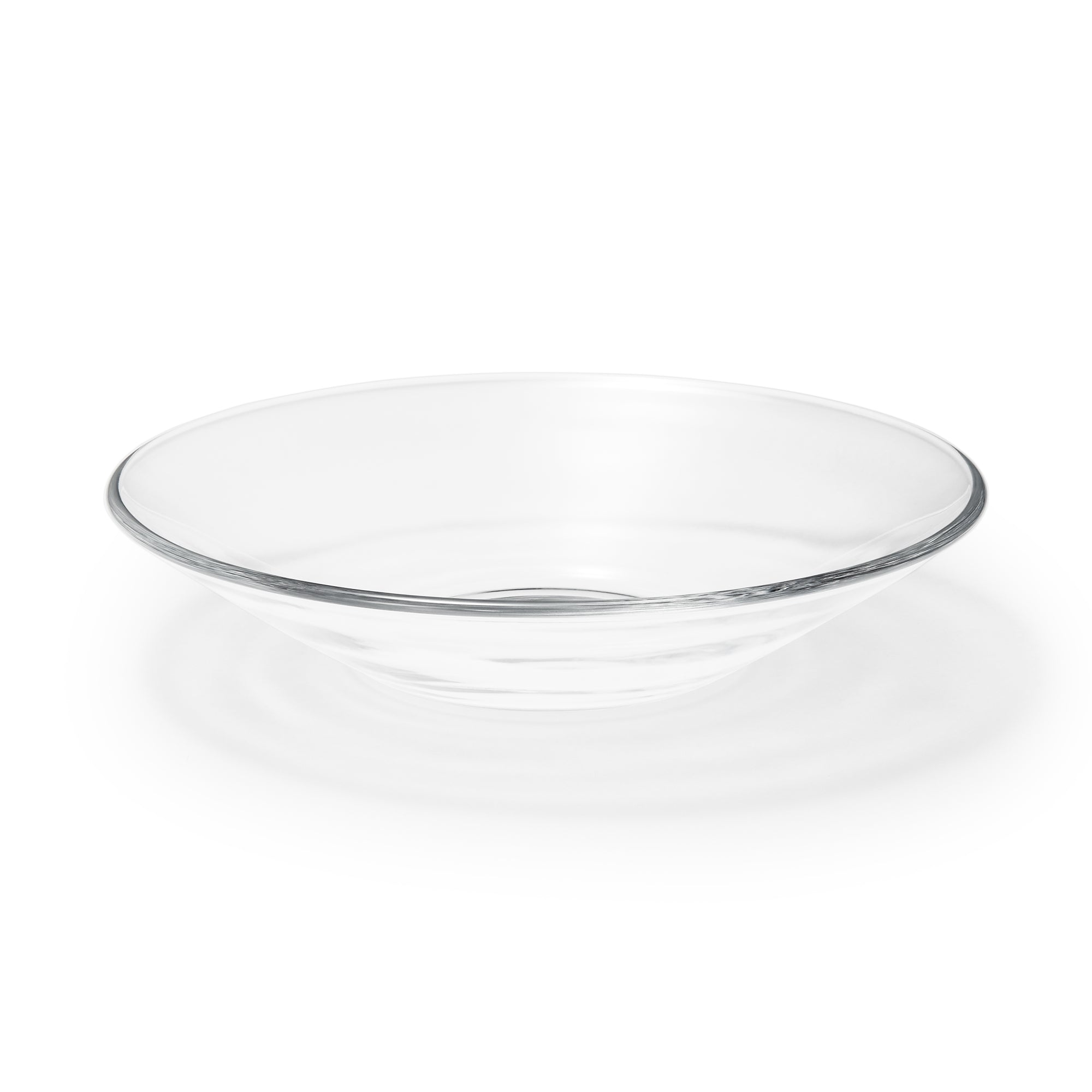 Soda Glass Shallow Bowl - Large