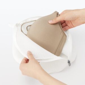 Polyester Cushion Mesh Round Laundry Net for Underwear