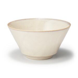 Mino Ware Rice Bowl - White Glaze 6.2