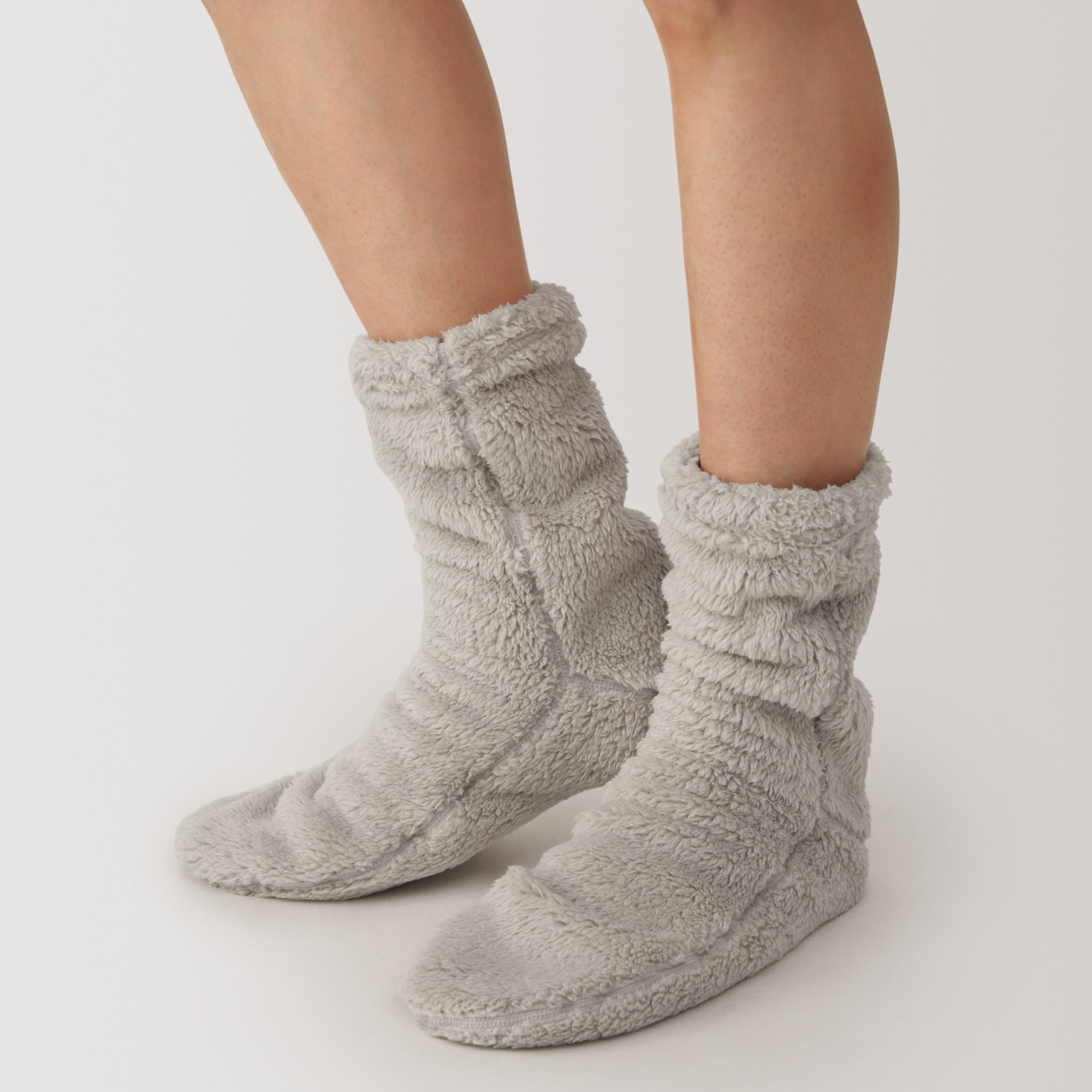 Right Angle Boa Fleece Cozy Socks - Image 17
