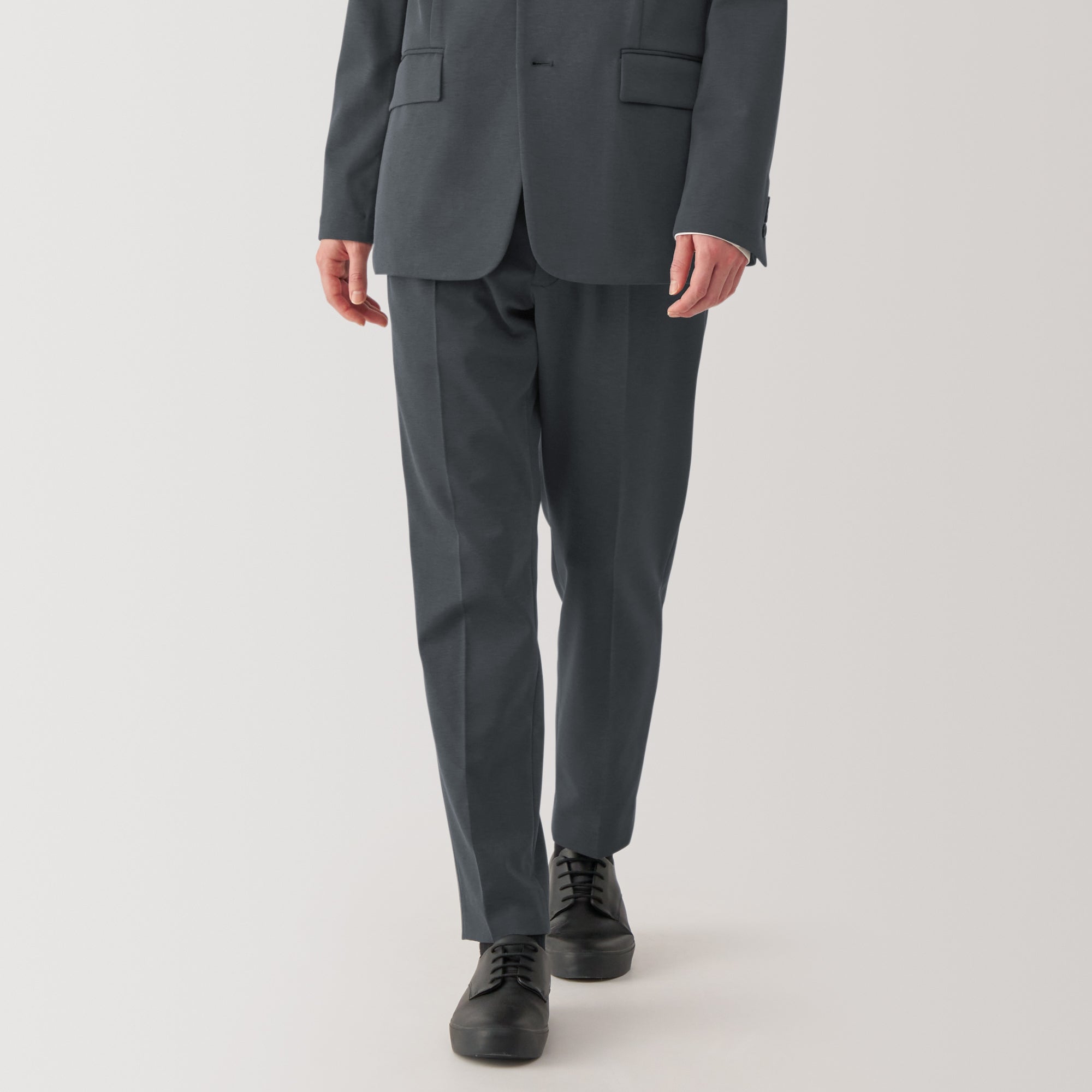 Men's Stretch Jersey Flat Front Pants - Image 3