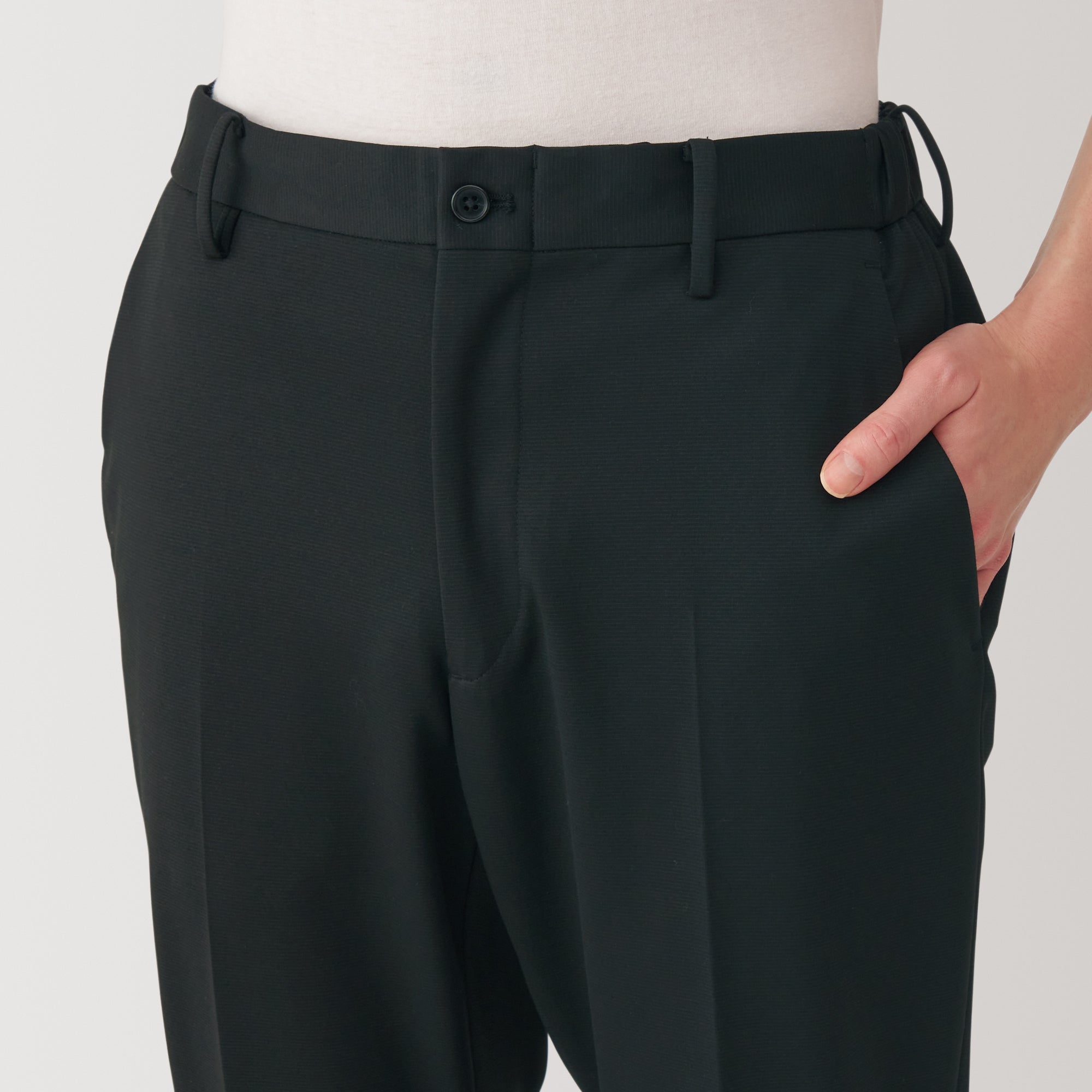 Men's Stretch Jersey Flat Front Pants - Image 17