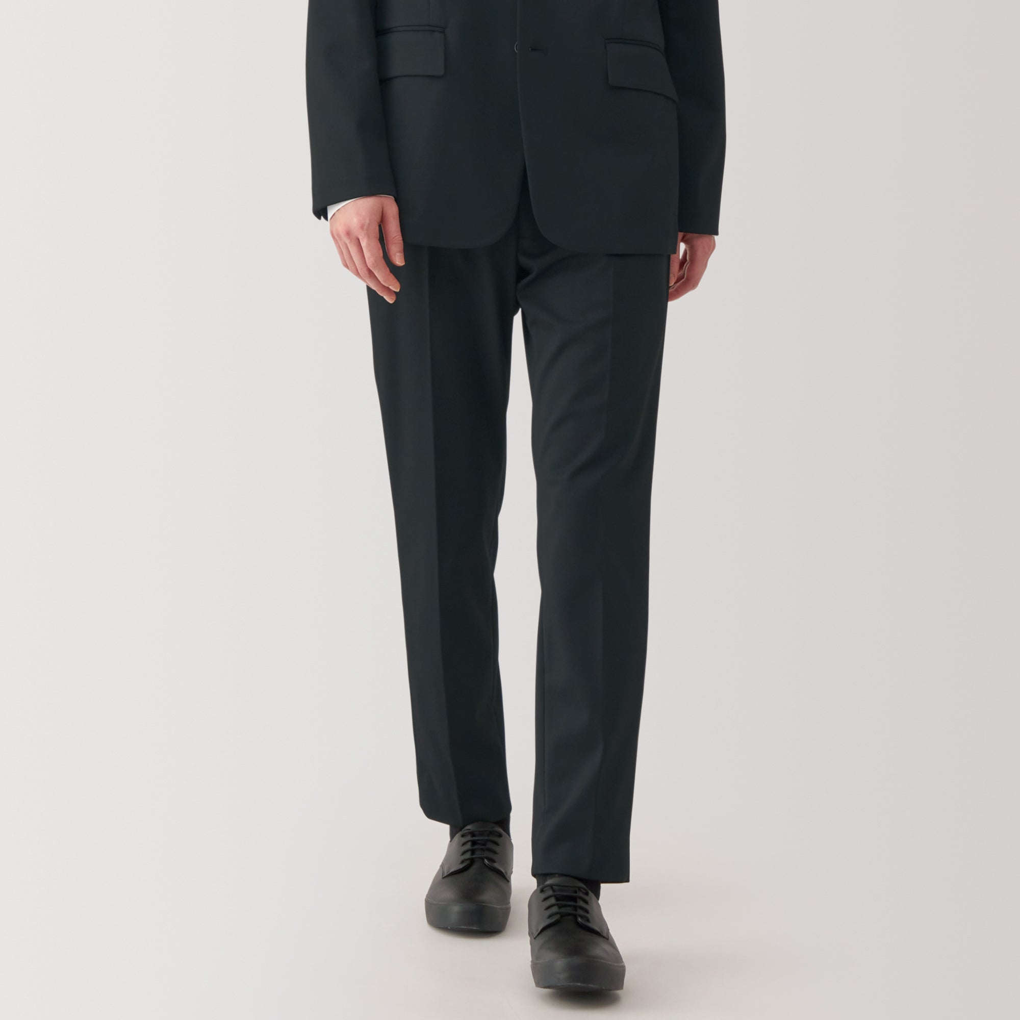 Men's Stretch Jersey Flat Front Pants - Image 13