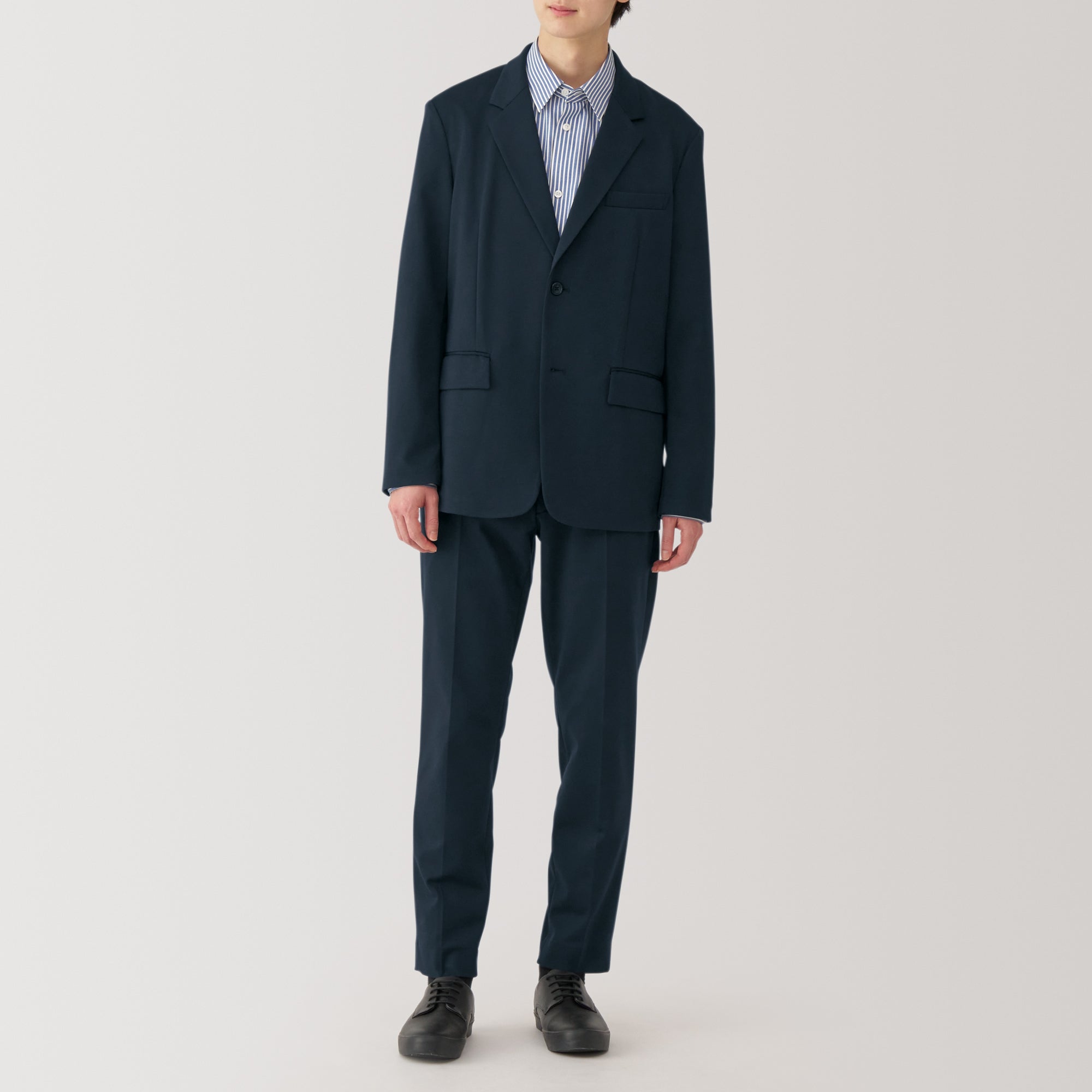 Men's Stretch Jersey Flat Front Pants - Image 24