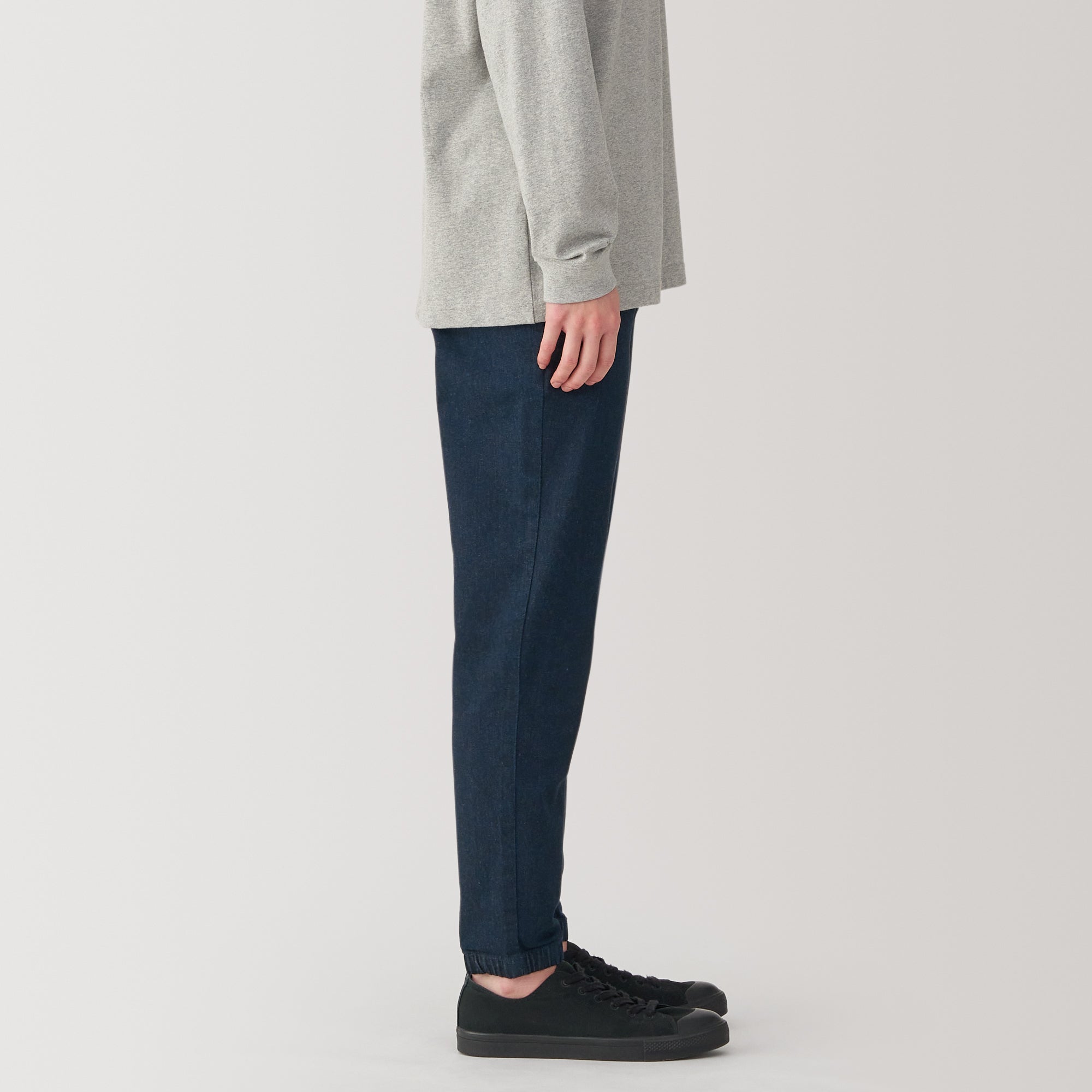 Men's Super Stretchy Denim Jogger Sweatpants - Image 16