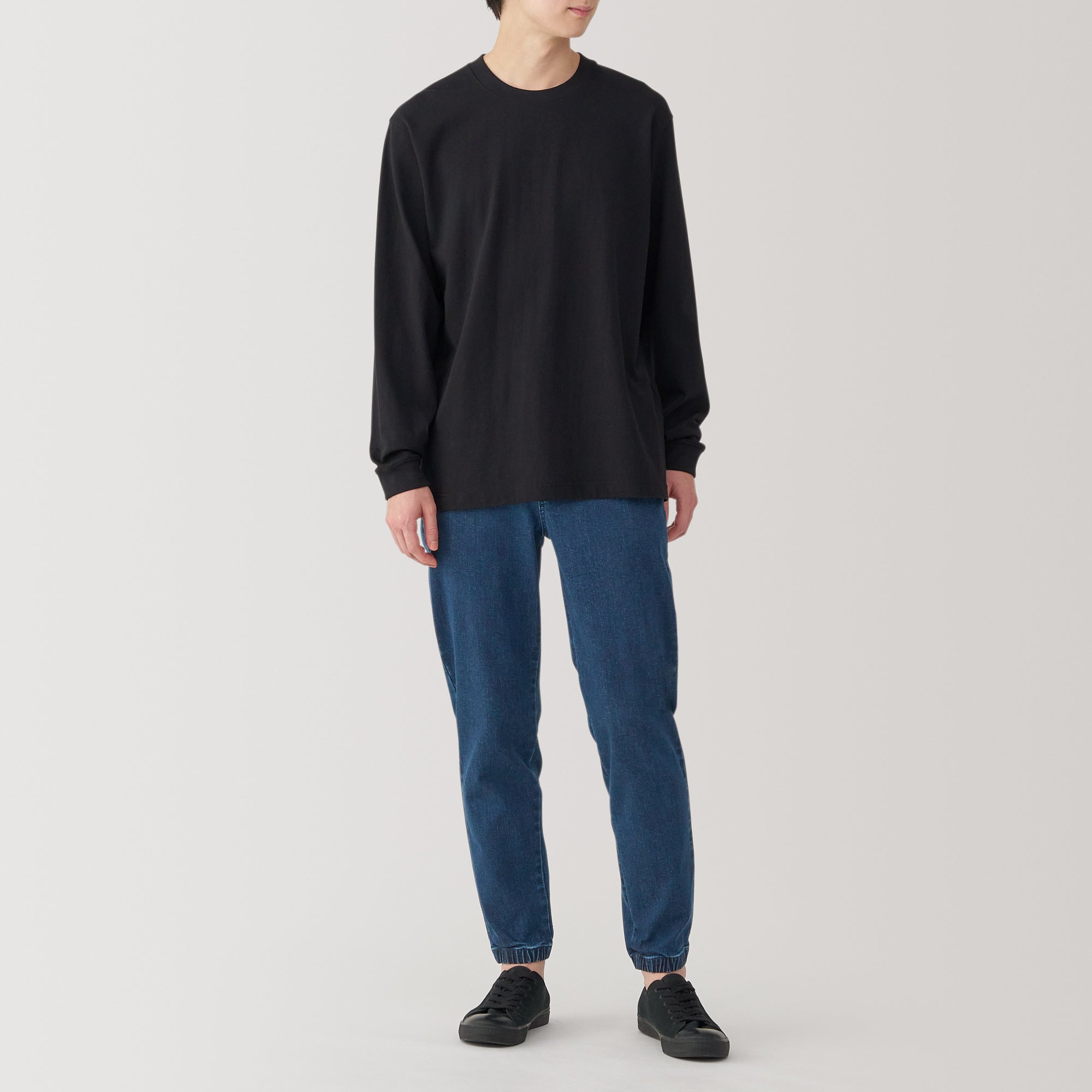 Men's Super Stretchy Denim Jogger Sweatpants - Image 4