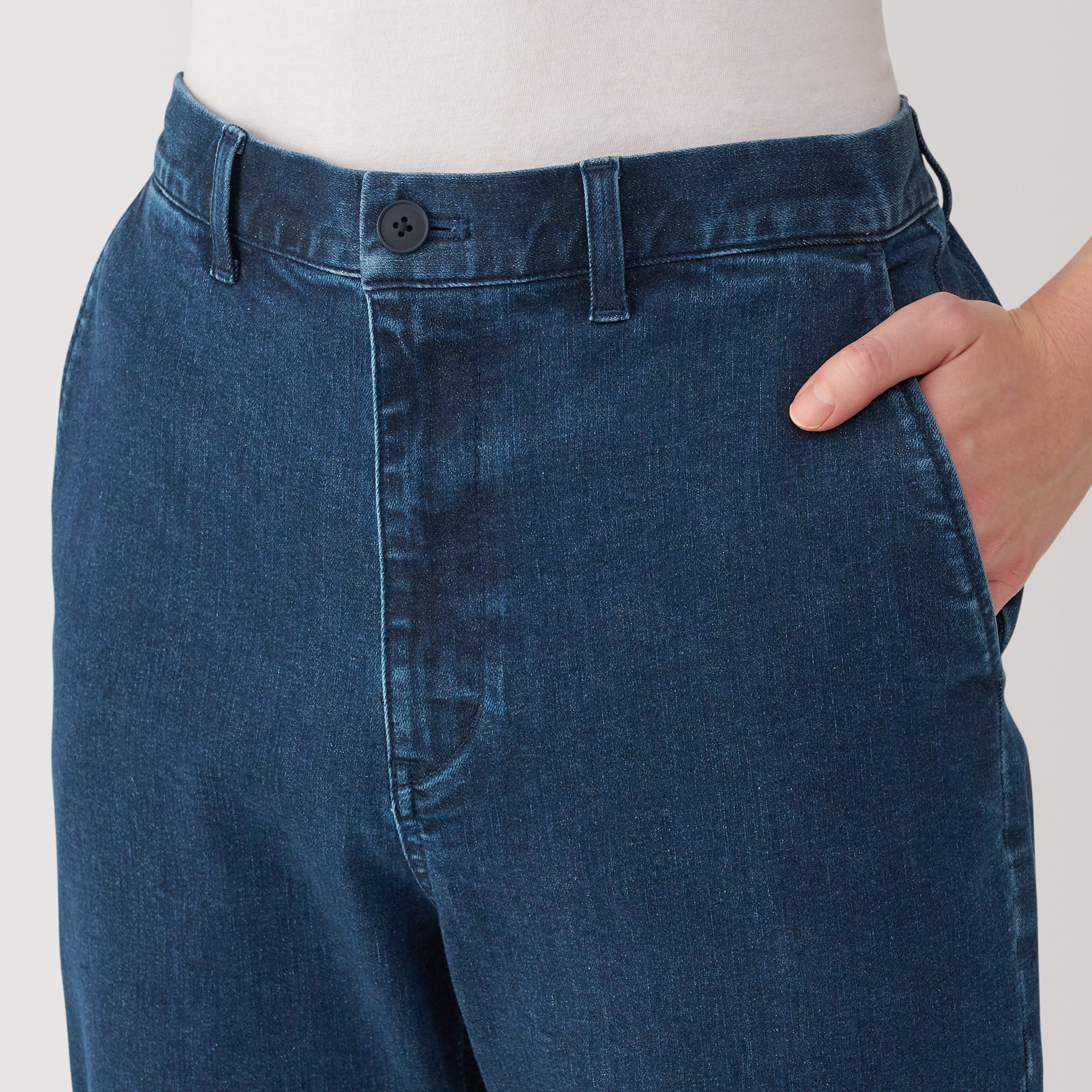 Men's Super Stretchy Denim Jogger Sweatpants - Image 7