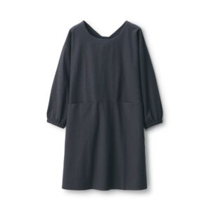 Easy Fit Long Sleeve Apron - Dark Gray