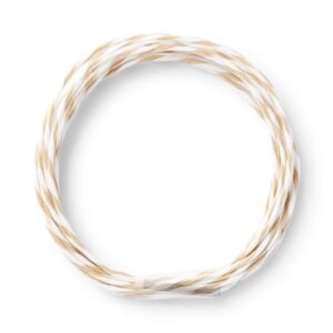 Wrapping Paper String - Beige/White