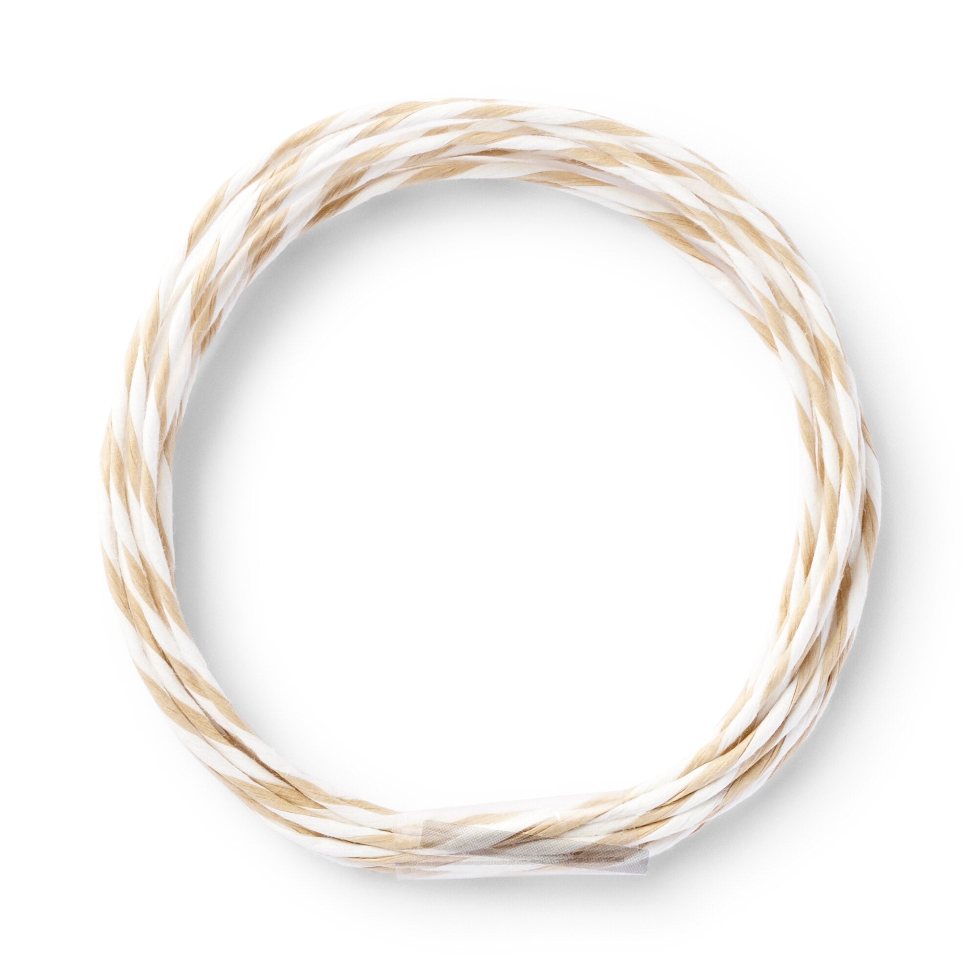 Wrapping Paper String - Beige/White