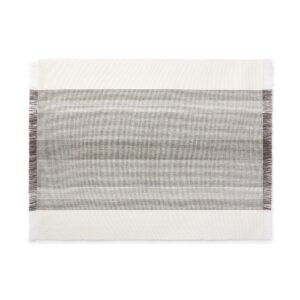 Indian Cotton Rib Placemat - Off White