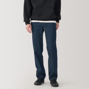 Men's Kapok Blend Straight Denim Trousers