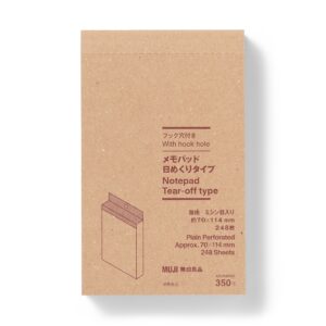 Hanging Tear-Off Notepad (W2.8 x L4.5)