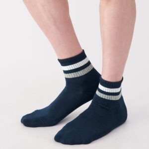 Right Angle Pile Short Socks