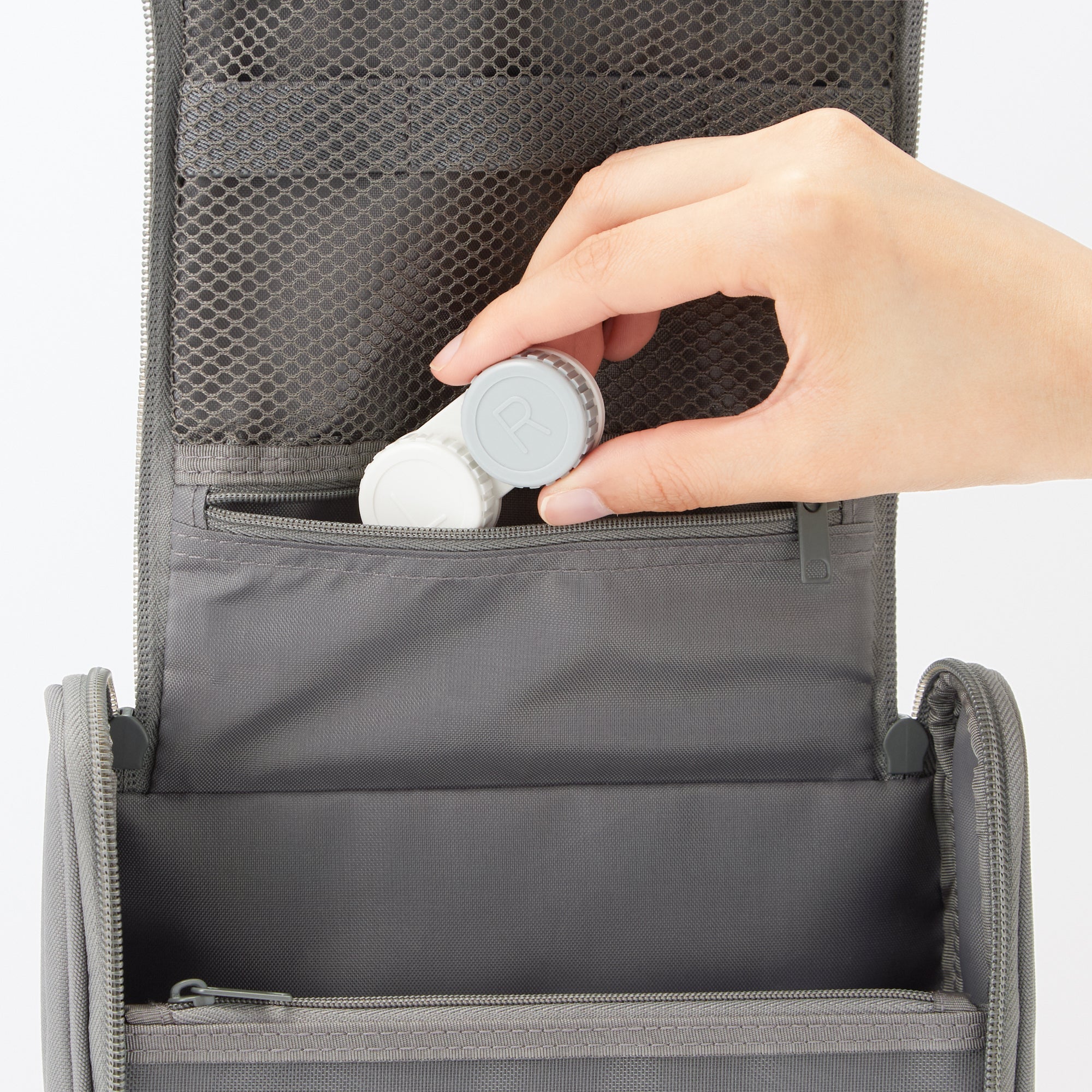 Polyester Hanging Toiletry Case - Image 4