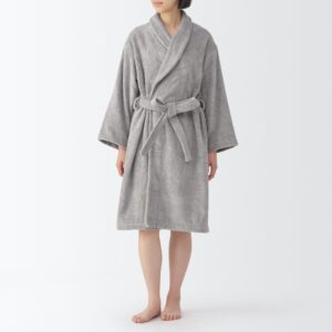 Cotton Pile Bathrobe