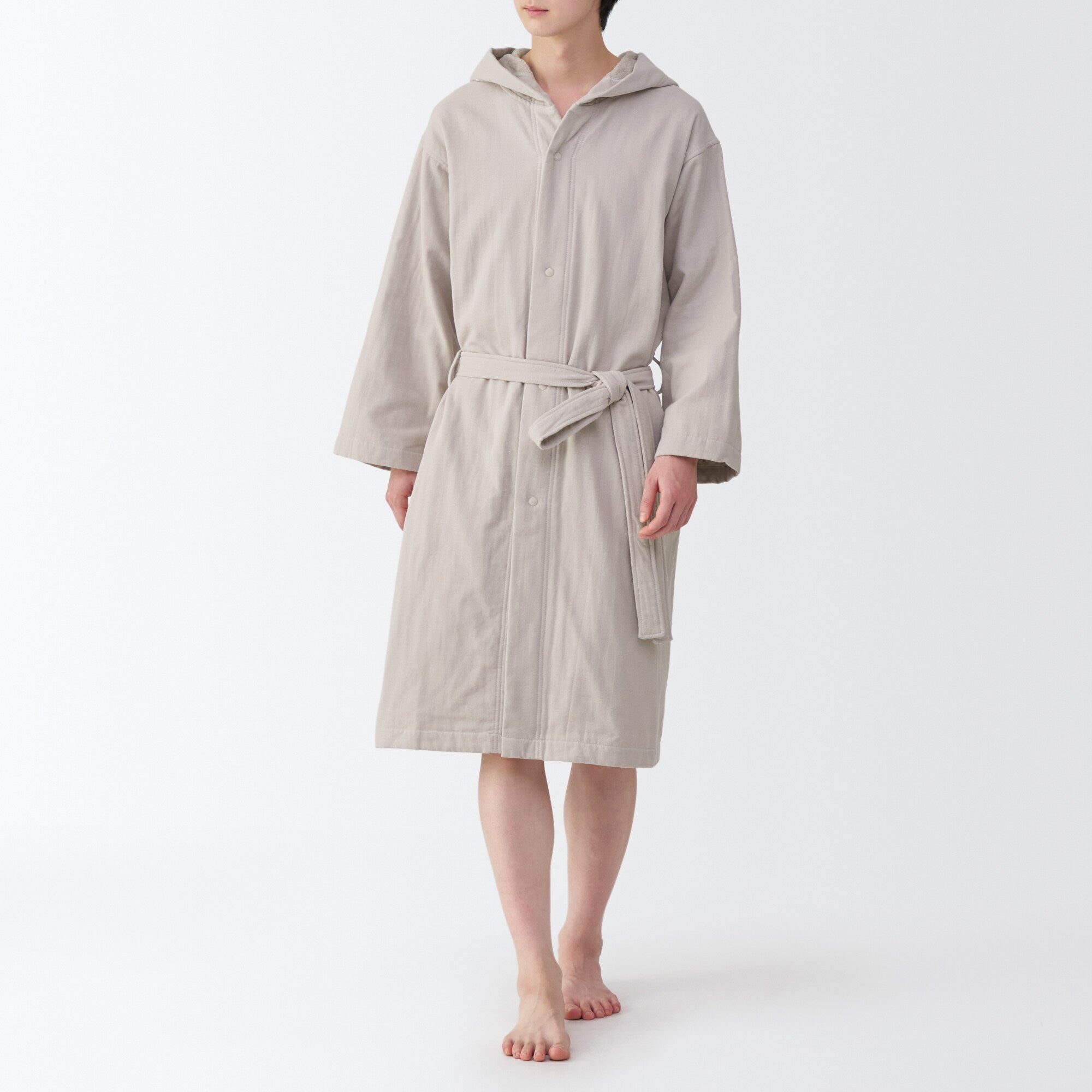 Cotton Gauze Bathrobe - Image 6