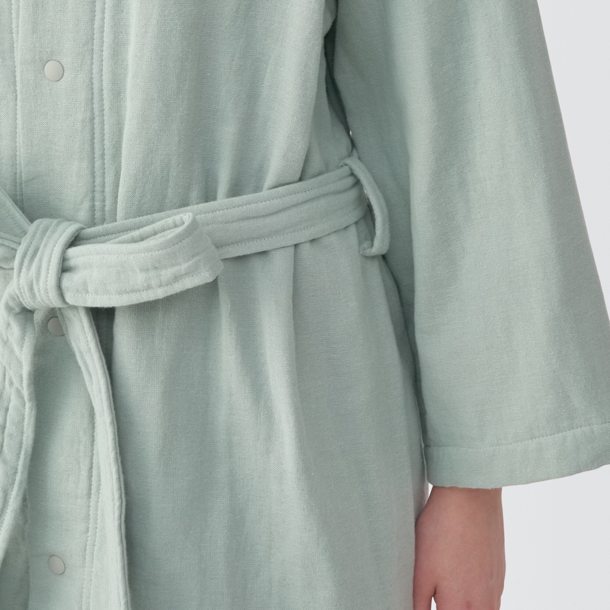 Cotton Gauze Bathrobe - Image 19