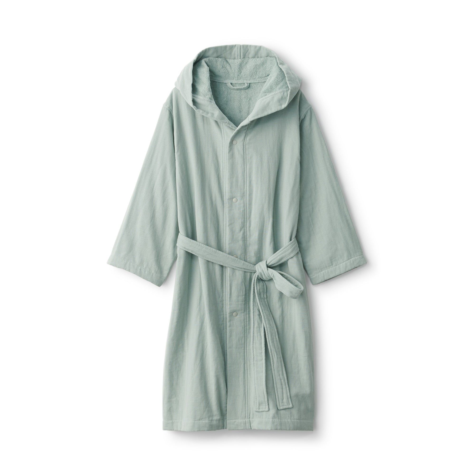 Cotton Gauze Bathrobe - Image 12
