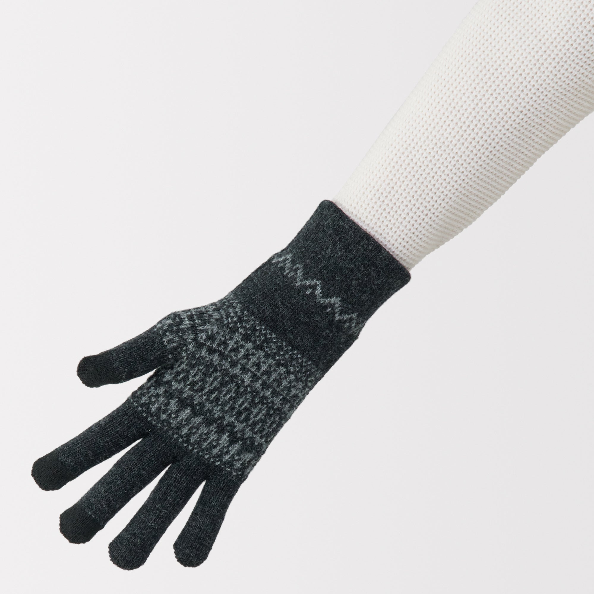 Merino Wool Blend Touchscreen Gloves - Image 3