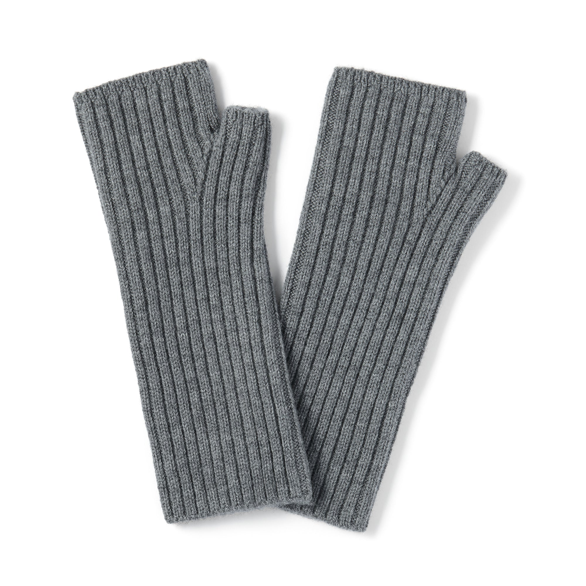 Merino Wool Ribbed Arm Warmers - Image 11