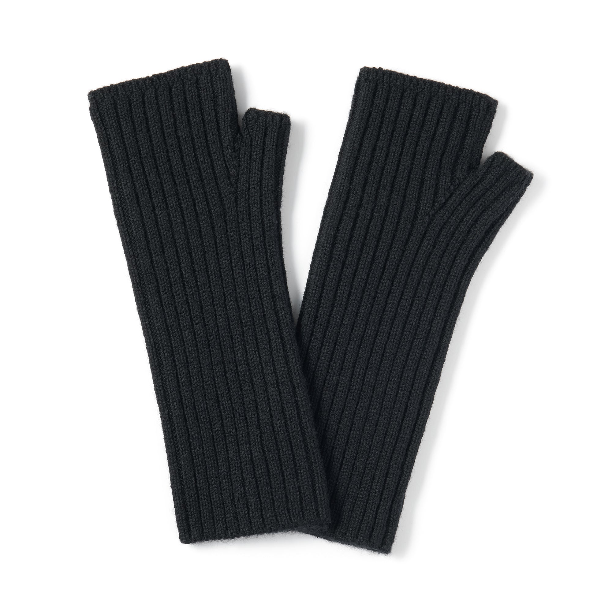 Merino Wool Ribbed Arm Warmers - Image 2