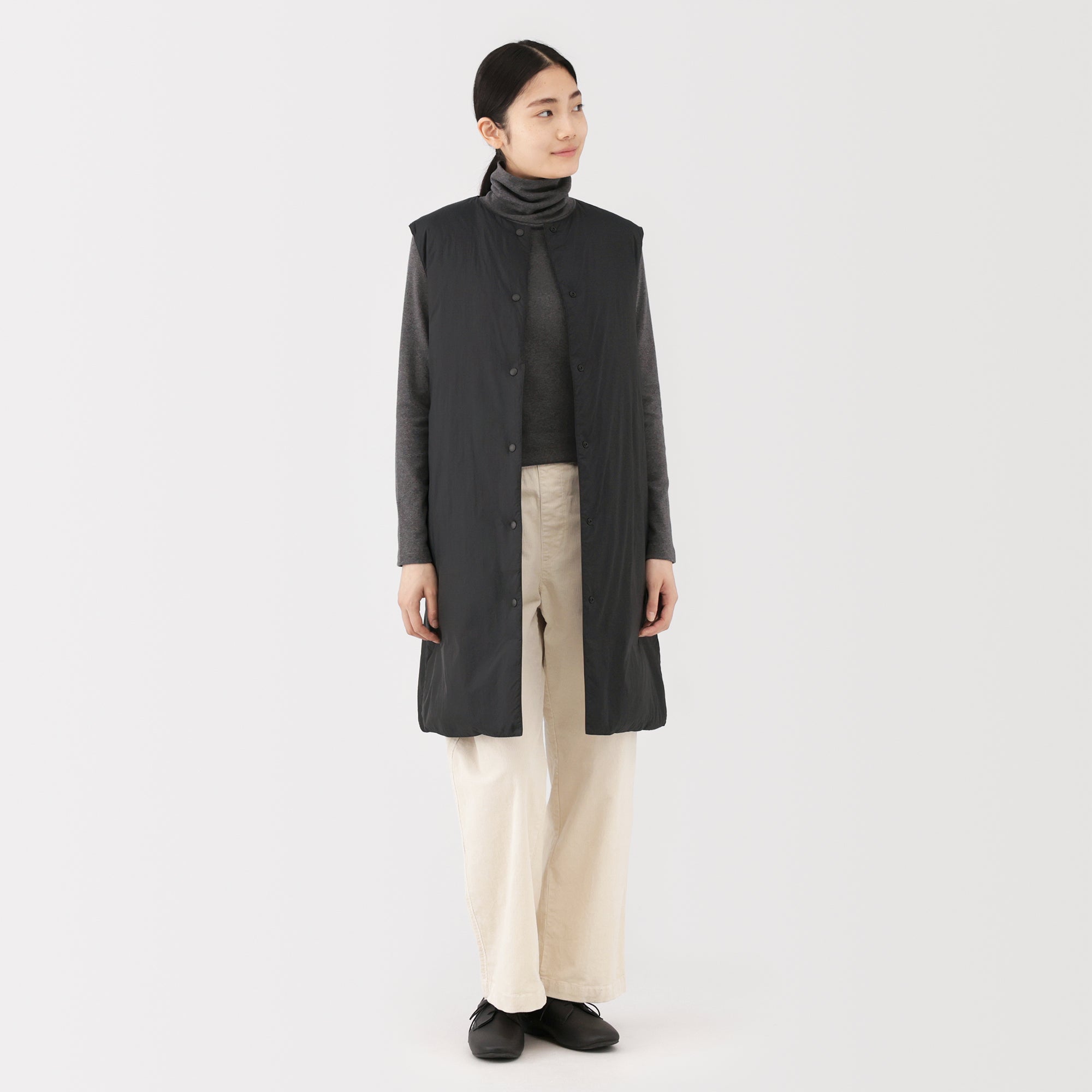 Lightweight Down Long Vest - Image 14