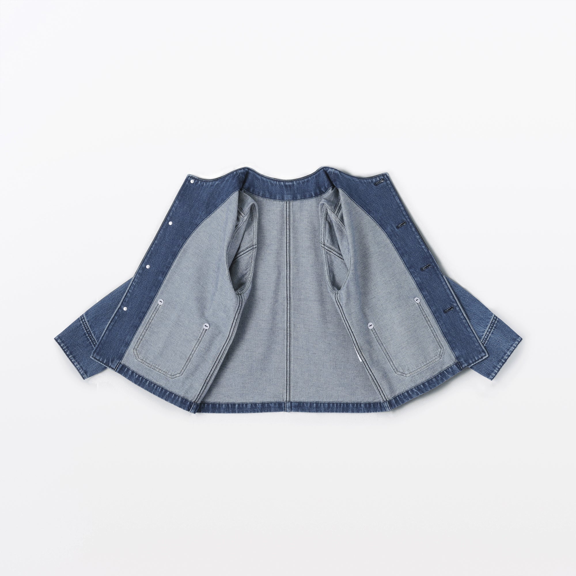 Kapok Blend Denim Jacket - Image 9